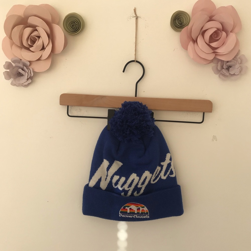 Denver Nuggets vintage Pom-Pom Hat